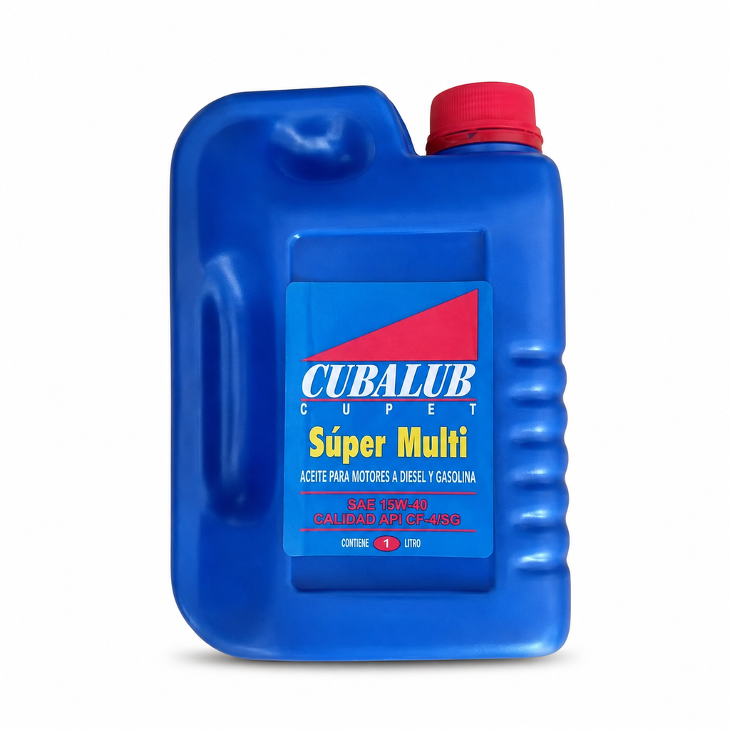 Aceite Motor CUBALUB (envase 1L) (15W40)